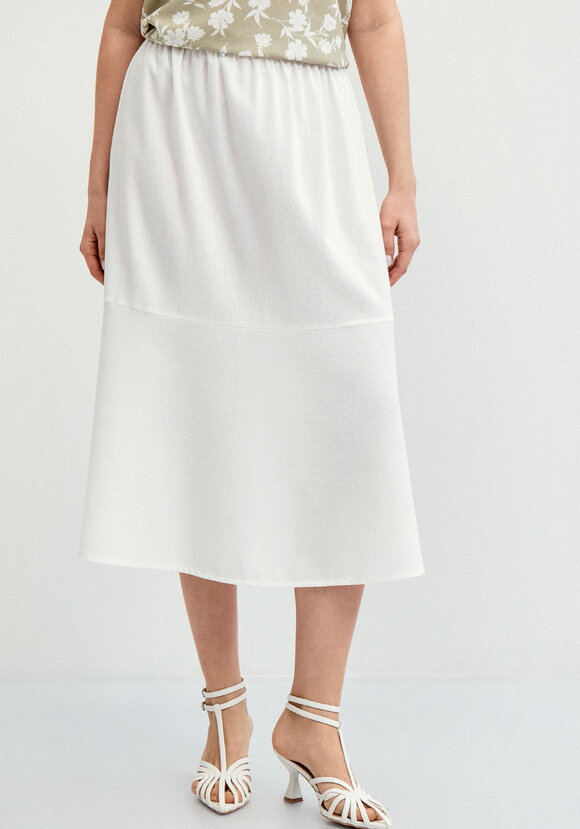 Юбка-годе изо льна шир.  580, рис. 10