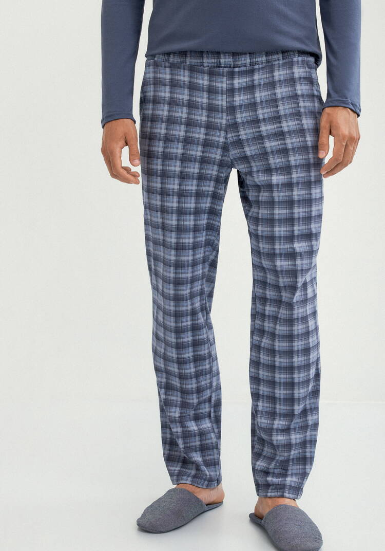 Костюм домашний с принтом на лонгсливе шир.  750, рис. 23