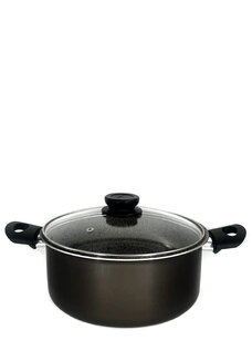 Кастрюля 4,5 литра Мокко-гранит