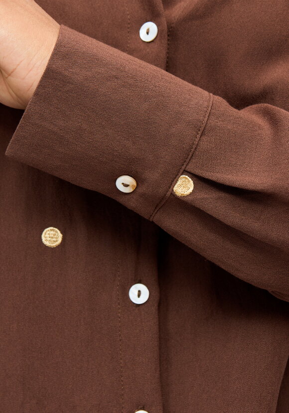 Рубашка с вышивкой Горошек шир.  580, рис. 12