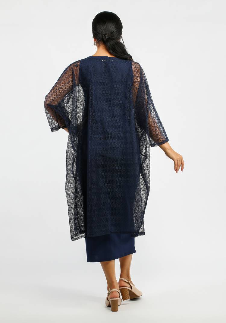 Комплект: платье и свободная накидка шир.  750, рис. 3