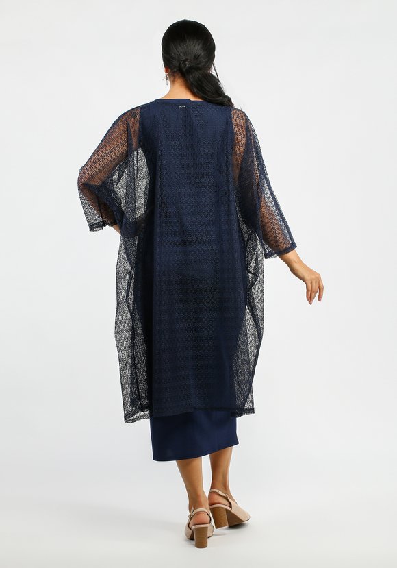 Комплект: платье и свободная накидка шир.  580, рис. 3