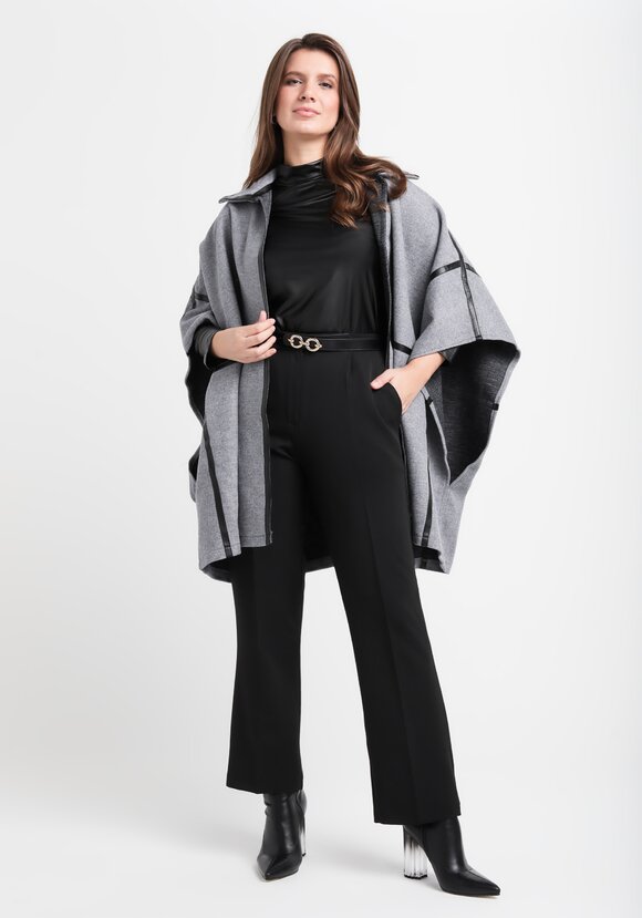 Водолазка из экокожи шир.  580, рис. 6