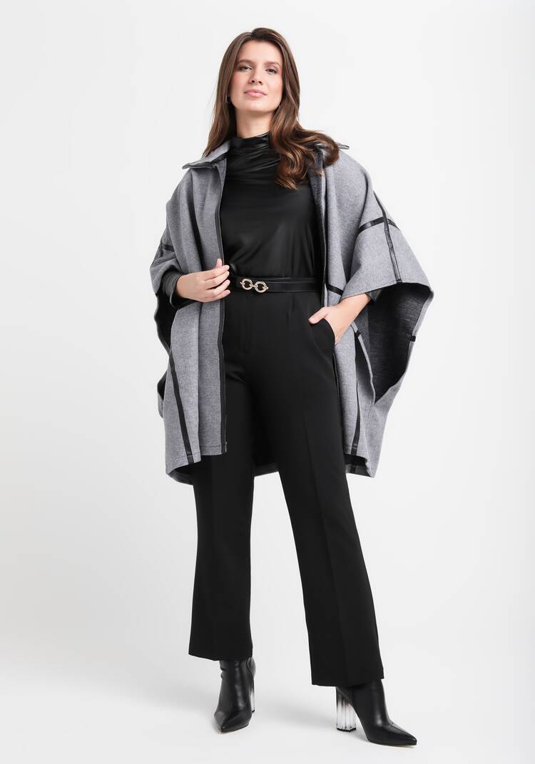 Водолазка из экокожи шир.  750, рис. 6