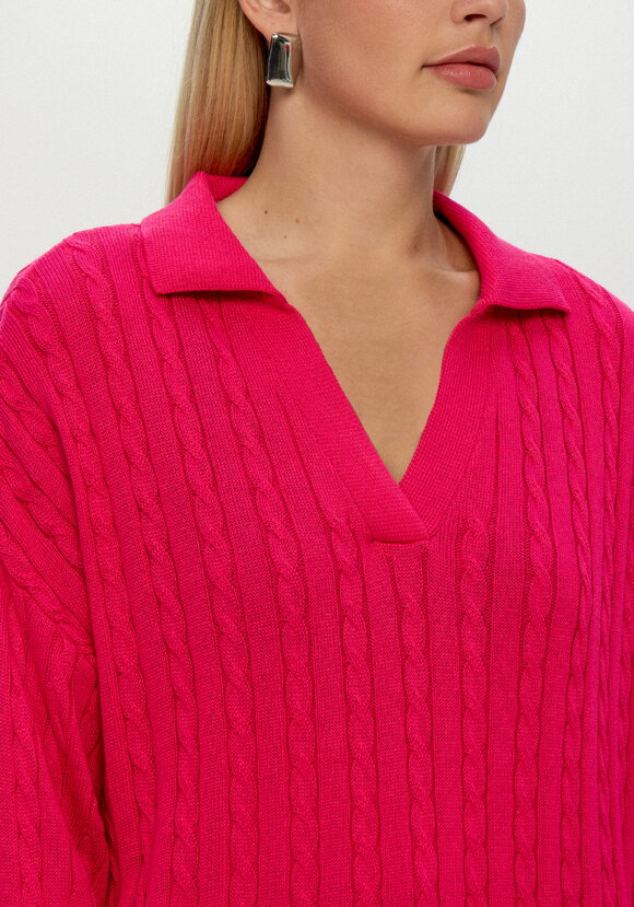 Джемпер с отложным воротником шир.  580, рис. 4