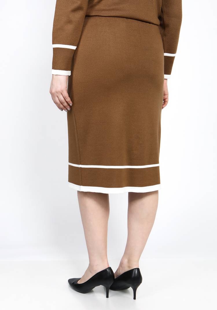 Юбка прямая на мягкой резинке шир.  750, рис. 6