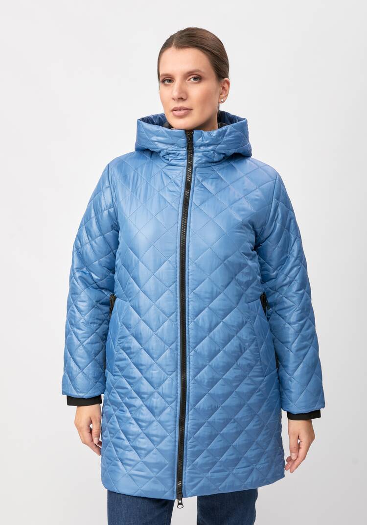 Куртка с капюшоном удлиненная шир.  750, рис. 13