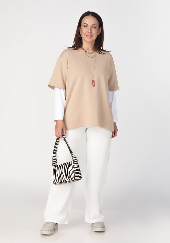 Толстовка с отрезным рукавом шир.  580, рис. 7