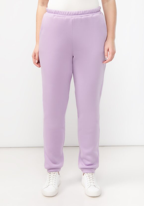 Брюки прямые утепленные на резинке шир.  580, рис. 9