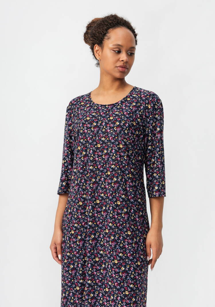 Платье Веточка сакуры шир.  750, рис. 7