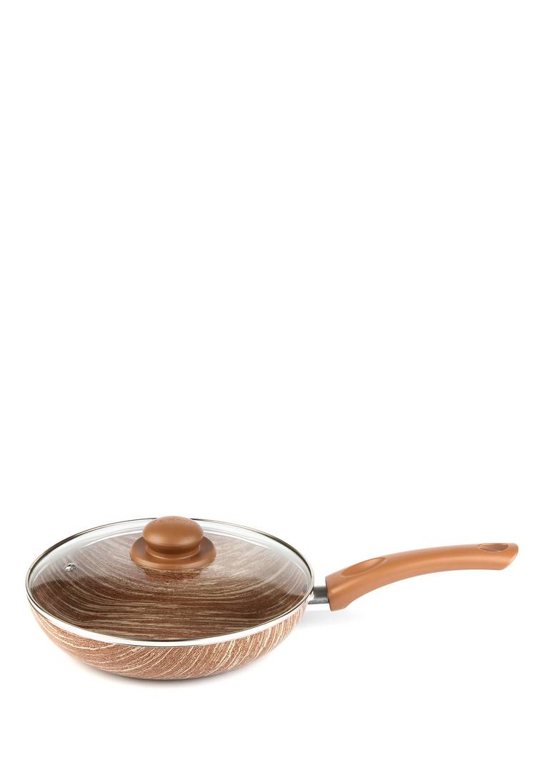 Сковорода глубокая Кантри со стеклянной крышкой шир.  750, рис. 1