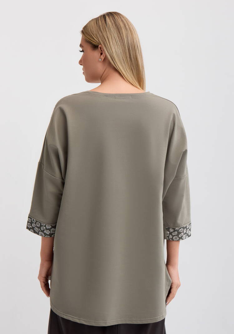 Туника со стразами Эмилия шир.  750, рис. 3