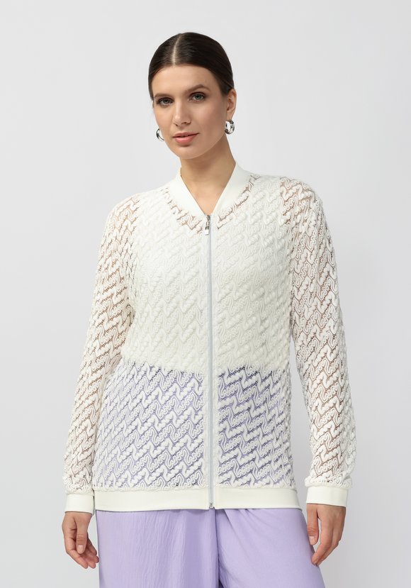 Бомбер кружевной Ребекка шир.  580, рис. 9