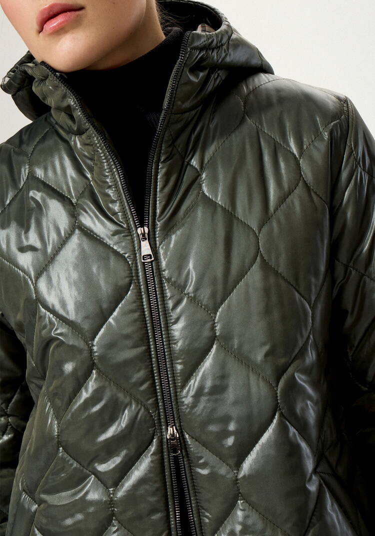 Куртка прямого кроя с капюшоном на молнии шир.  750, рис. 13