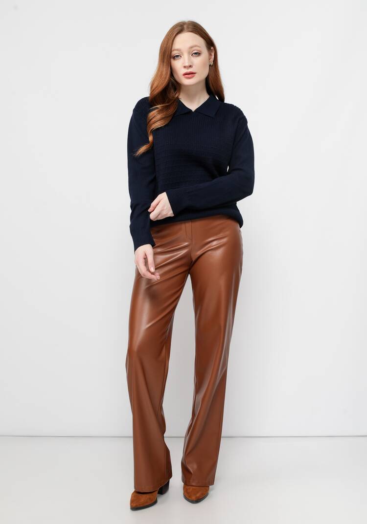 Джемпер-поло Алетта шир.  750, рис. 37