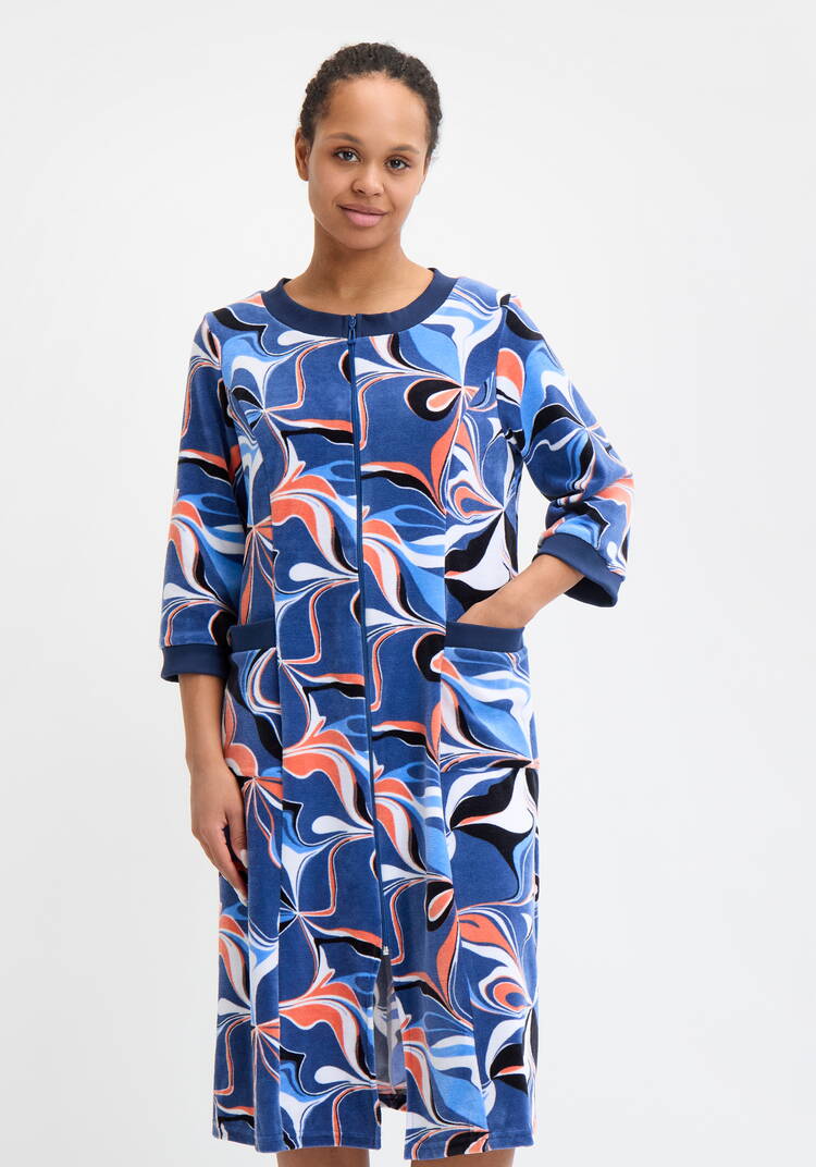 Халат велюровый Эстер шир.  750, рис. 7