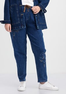 Джинсы с вышивкой Вечерняя прогулка