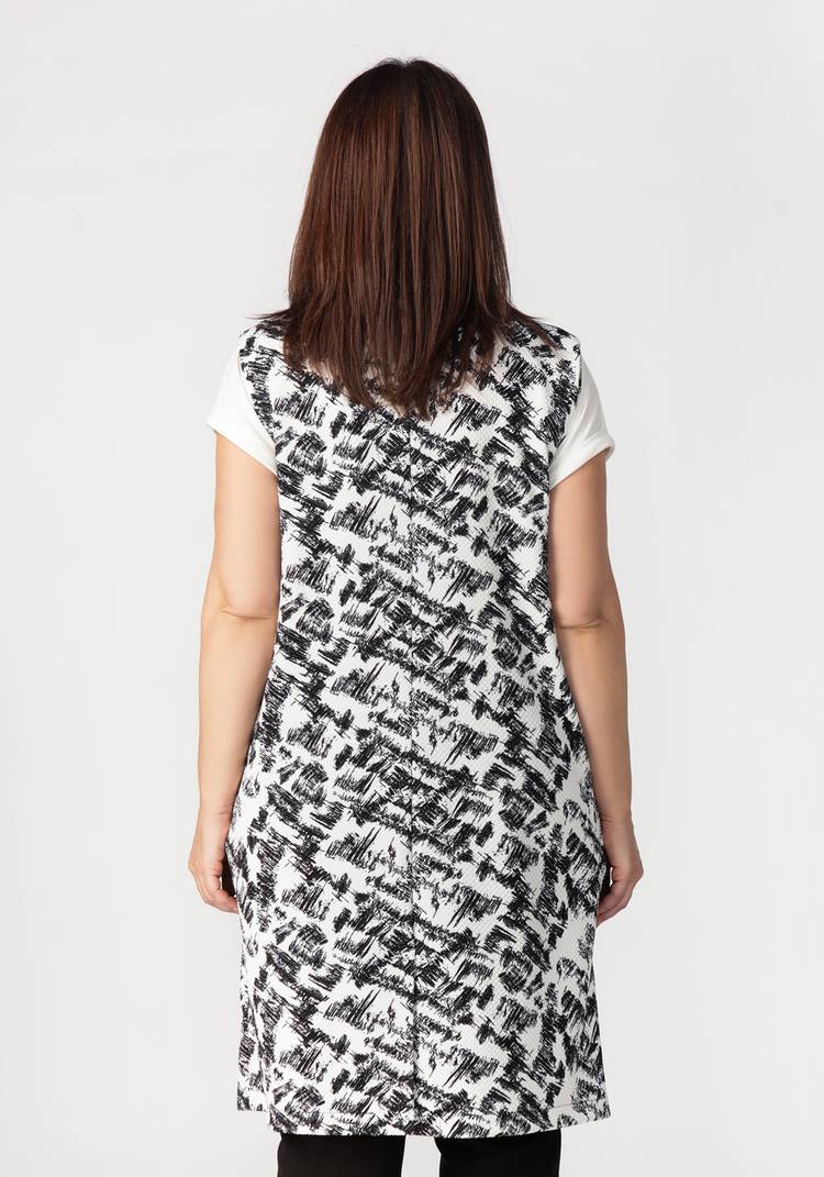 Жилет женский удлиненный Ева шир.  750, рис. 6