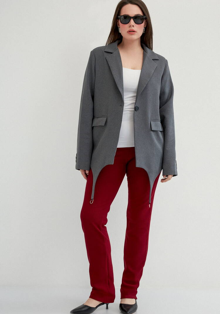 Брюки-утяжка прямые шир.  750, рис. 8