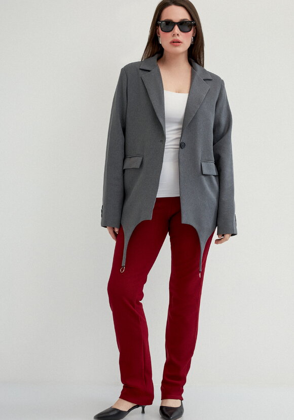 Брюки-утяжка прямые шир.  580, рис. 8