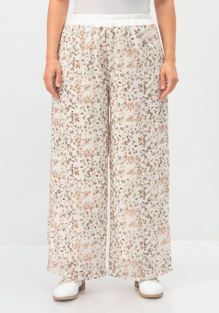 Брюки с резинкой на талии прямые шир.  750, рис. 28