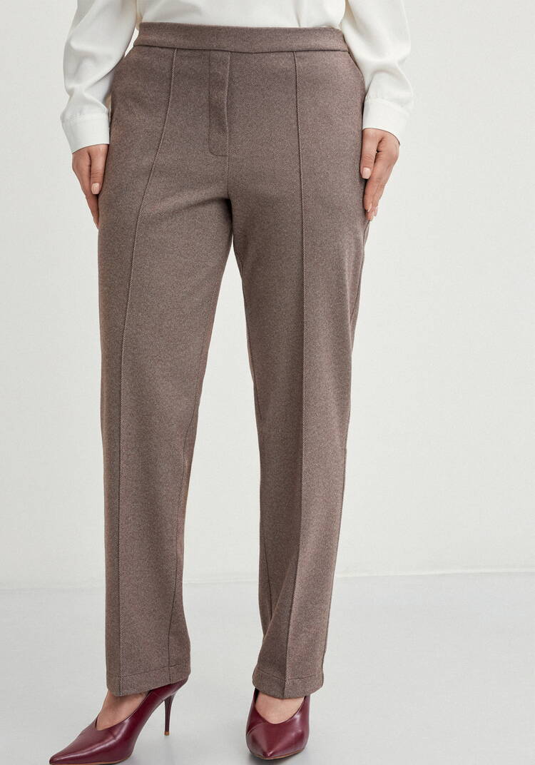 Брюки прямые трикотажныe шир.  750, рис. 11