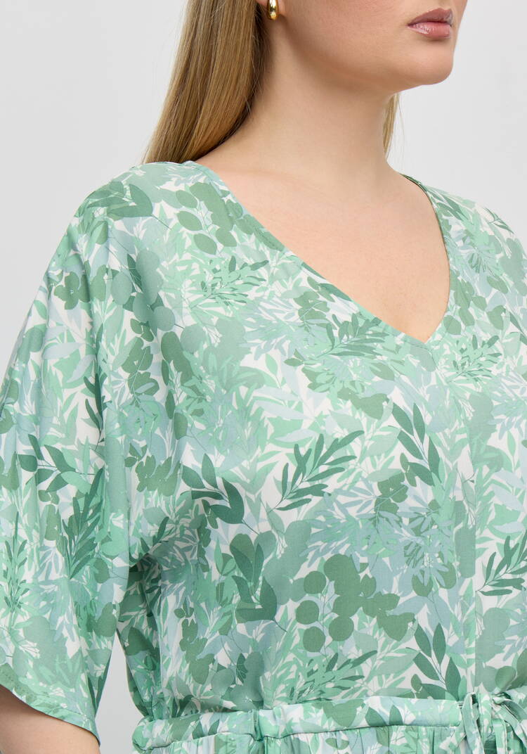 Платье Сверкающая лазурь шир.  750, рис. 17