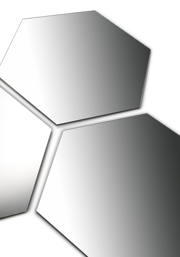 Зеркальные наклейки Версаль шир.  580, рис. 8