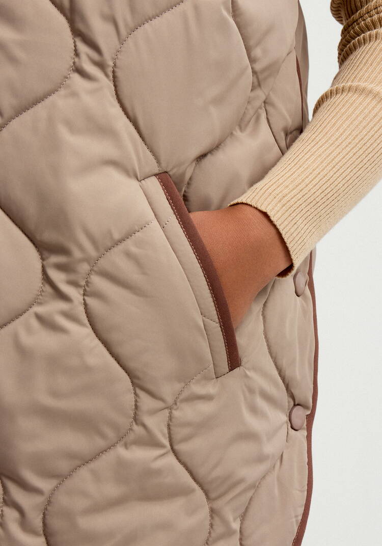 Жилет удлиненный на молнии шир.  750, рис. 6