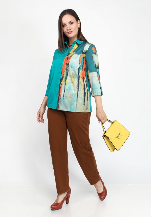 Блуза Радужное настроение шир.  580, рис. 8