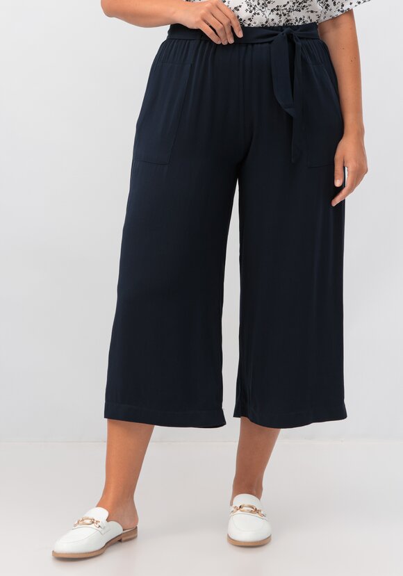 Брюки-кюлоты с накладными карманами шир.  580, рис. 1