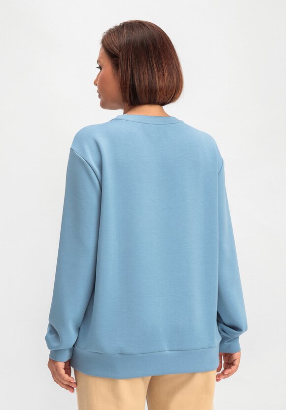 Свитшот с ажурным декором шир.  580, рис. 26