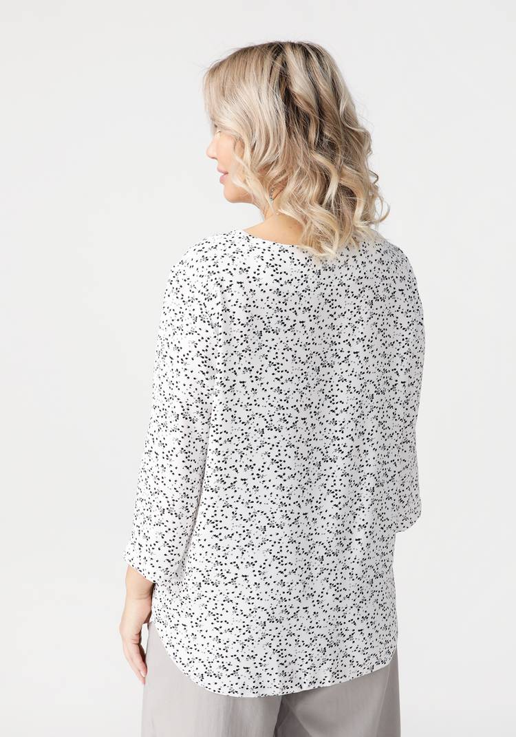 Блузка с фигурным вырезом по низу шир.  750, рис. 3