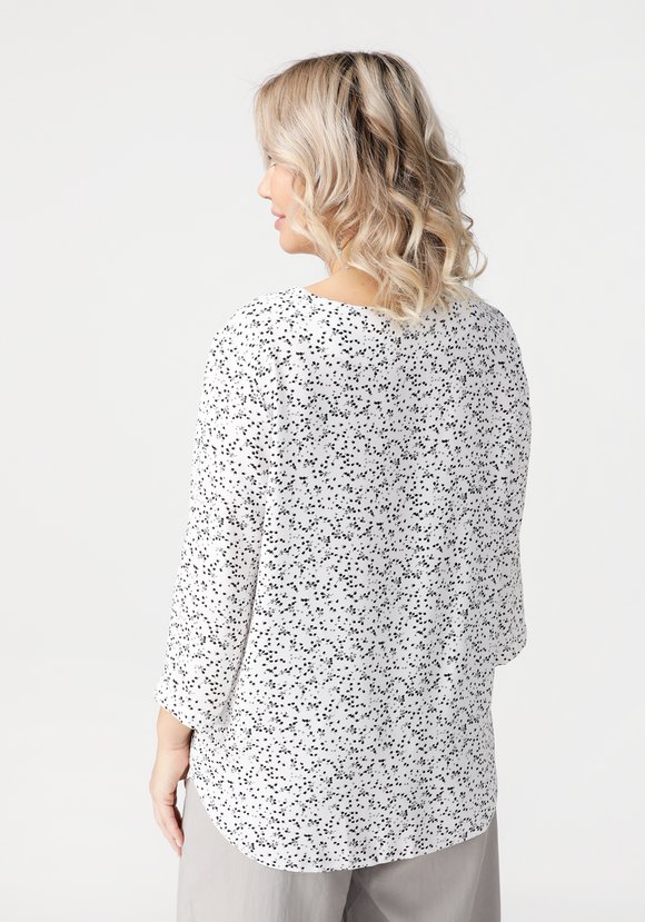 Блузка с фигурным вырезом по низу шир.  580, рис. 3