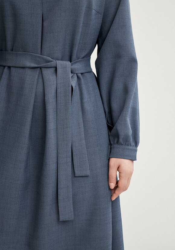 Платье свободного кроя с кружевным воротником шир.  580, рис. 15