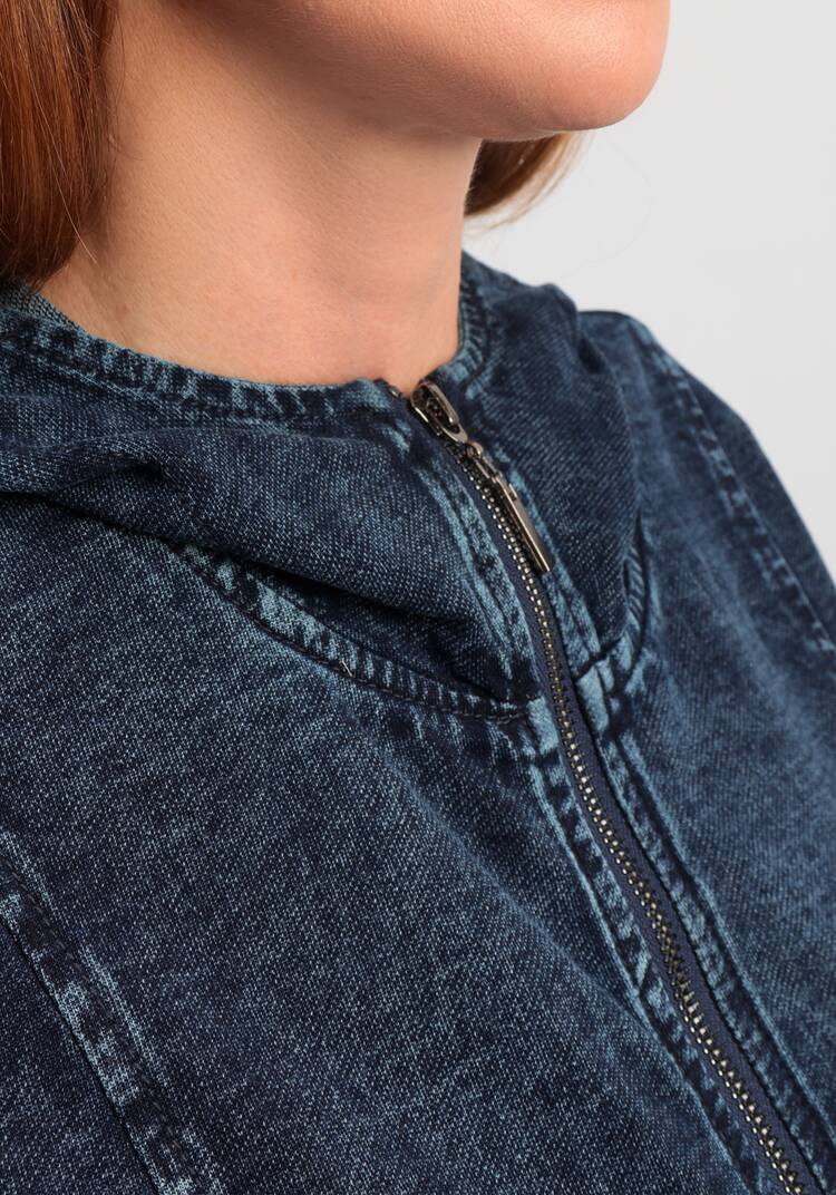 Толстовка свободного кроя с капюшоном шир.  750, рис. 6