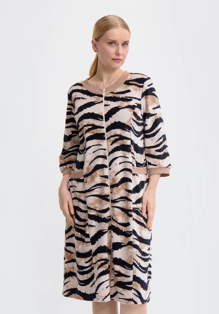 Халат велюровый Марта шир.  750, рис. 2