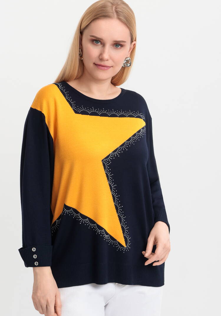 Джемпер Галактика на плечах шир.  750, рис. 22