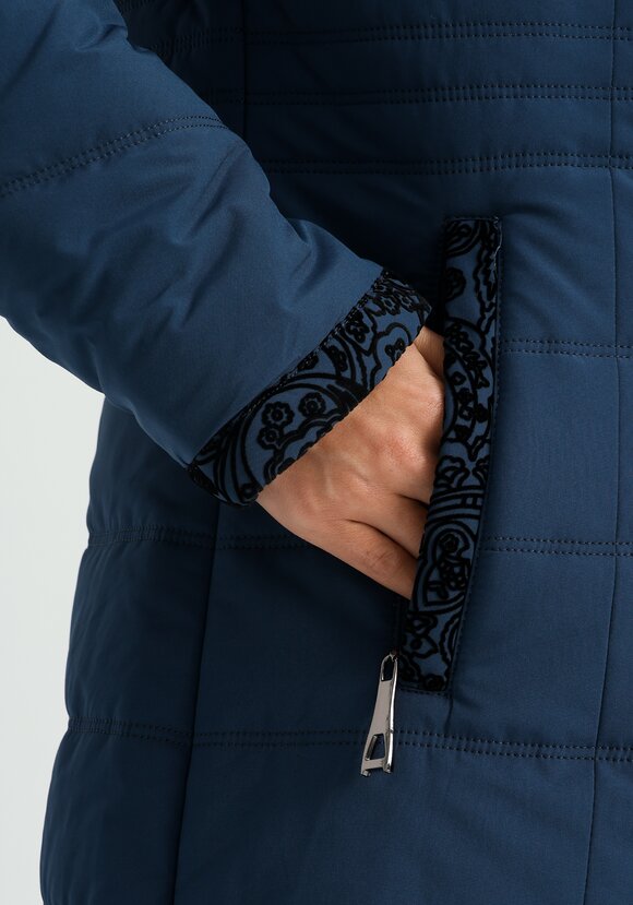 Куртка с принтом из флока шир.  580, рис. 6