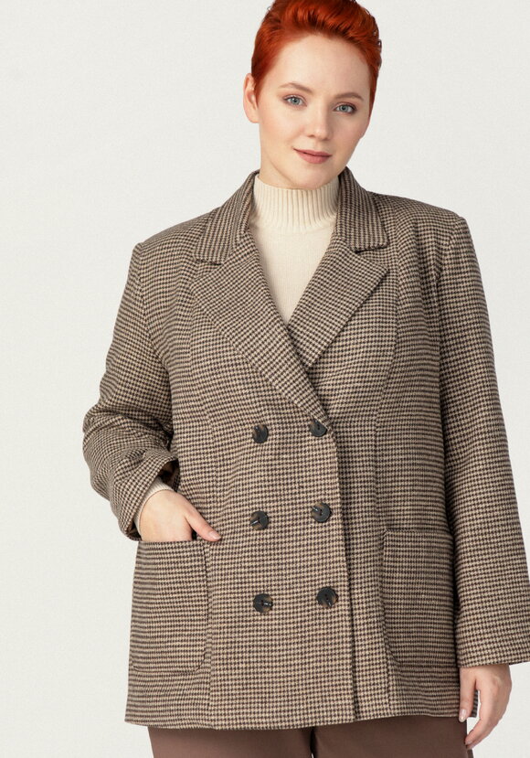 Жакет Строгий комфорт шир.  580, рис. 16