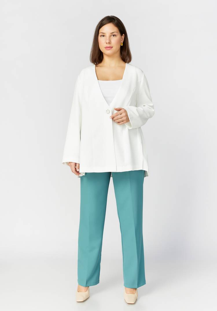 Пиджак с плиссированной спинкой шир.  750, рис. 13