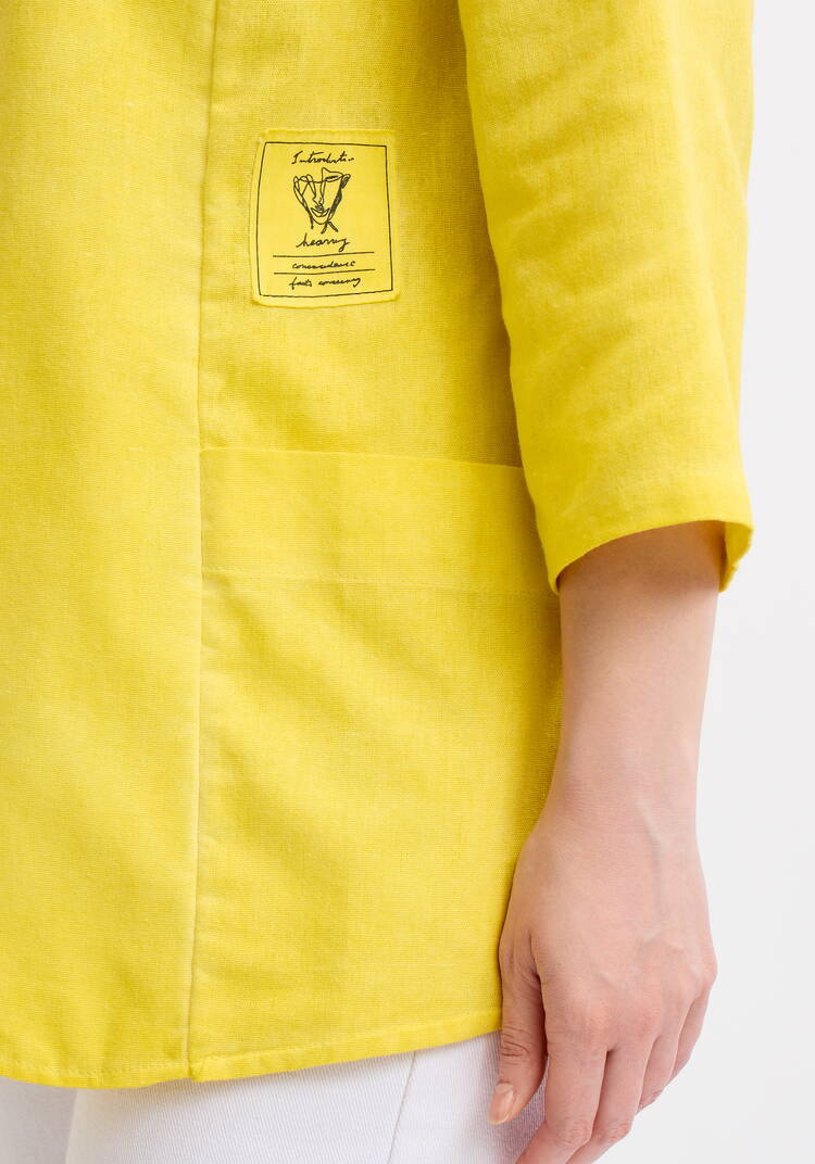 Жакет удлиненный прямого кроя шир.  750, рис. 6