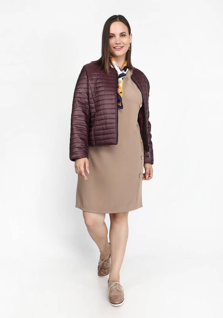 Куртка с карманами и горизонтальной стежкой шир.  750, рис. 7