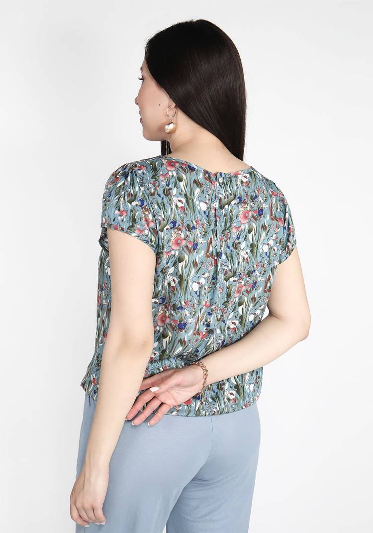 Блузка Летний ветерок шир.  750, рис. 6