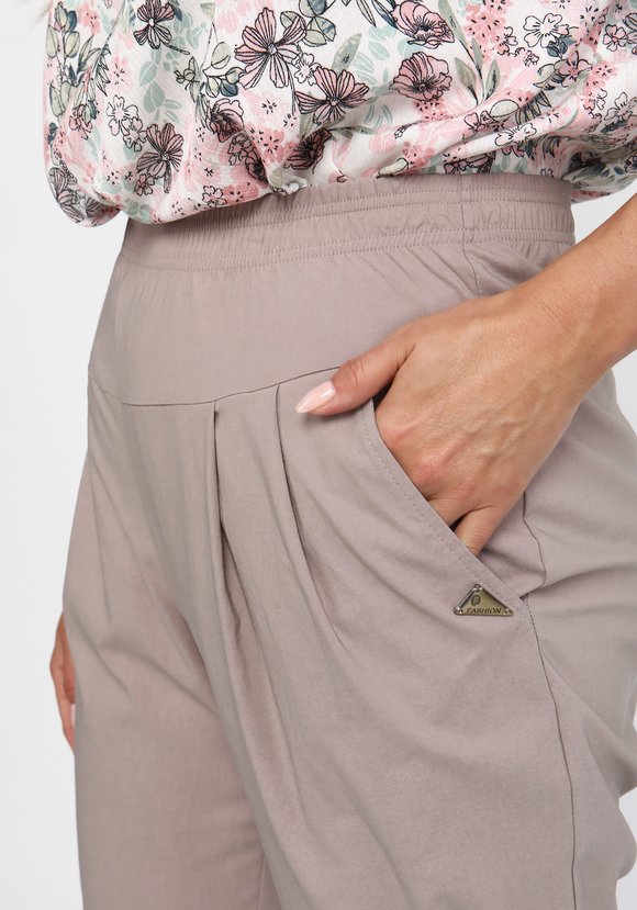 Брюки из бенгалина шир.  580, рис. 3