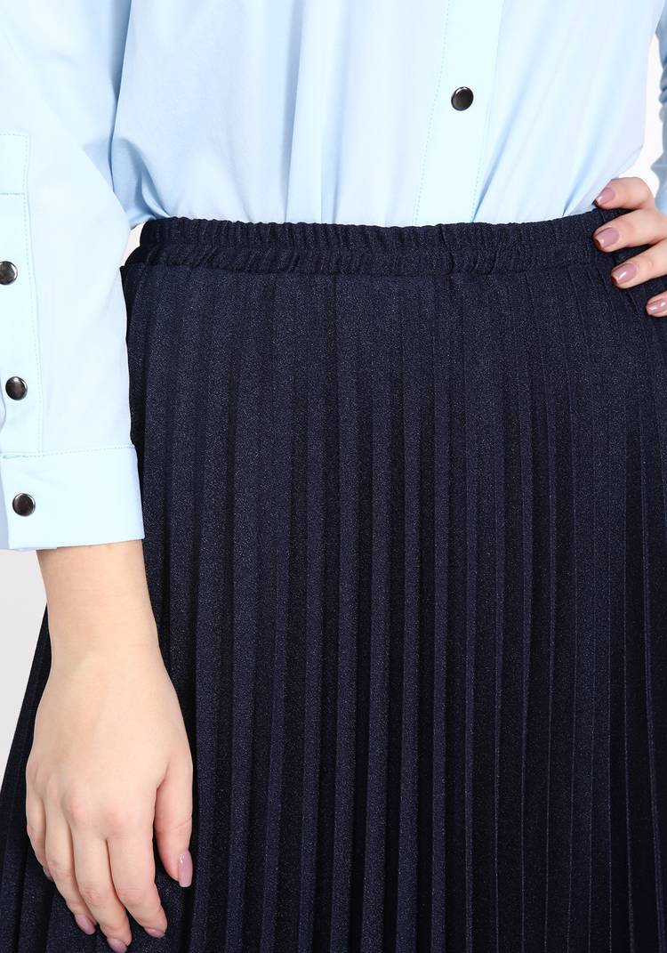 Юбка гофре из трикотажной ткани шир.  750, рис. 8