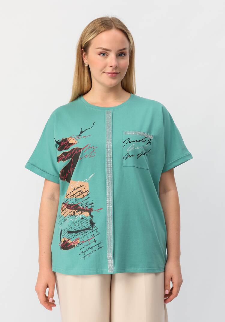 Блуза Скарлет шир.  750, рис. 14