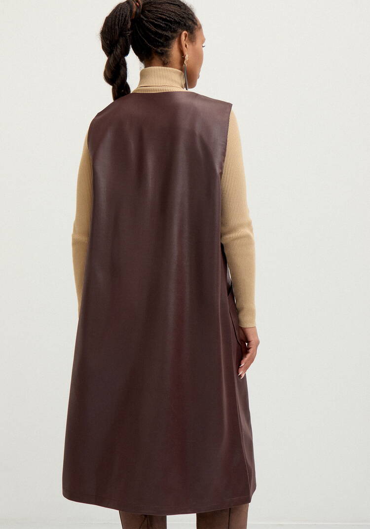 Сарафан трикотажный с напылением под кожу шир.  750, рис. 3