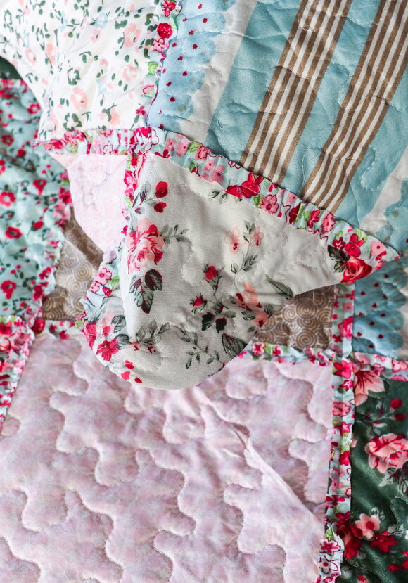 Покрывало с наволочками Печворк шир.  580, рис. 29