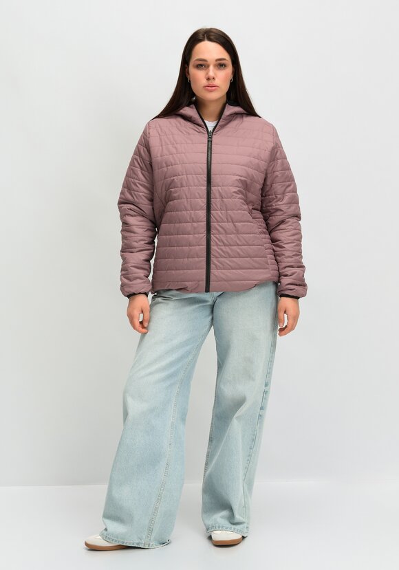 Куртка двухсторонняя с капюшоном на молнии шир.  580, рис. 27